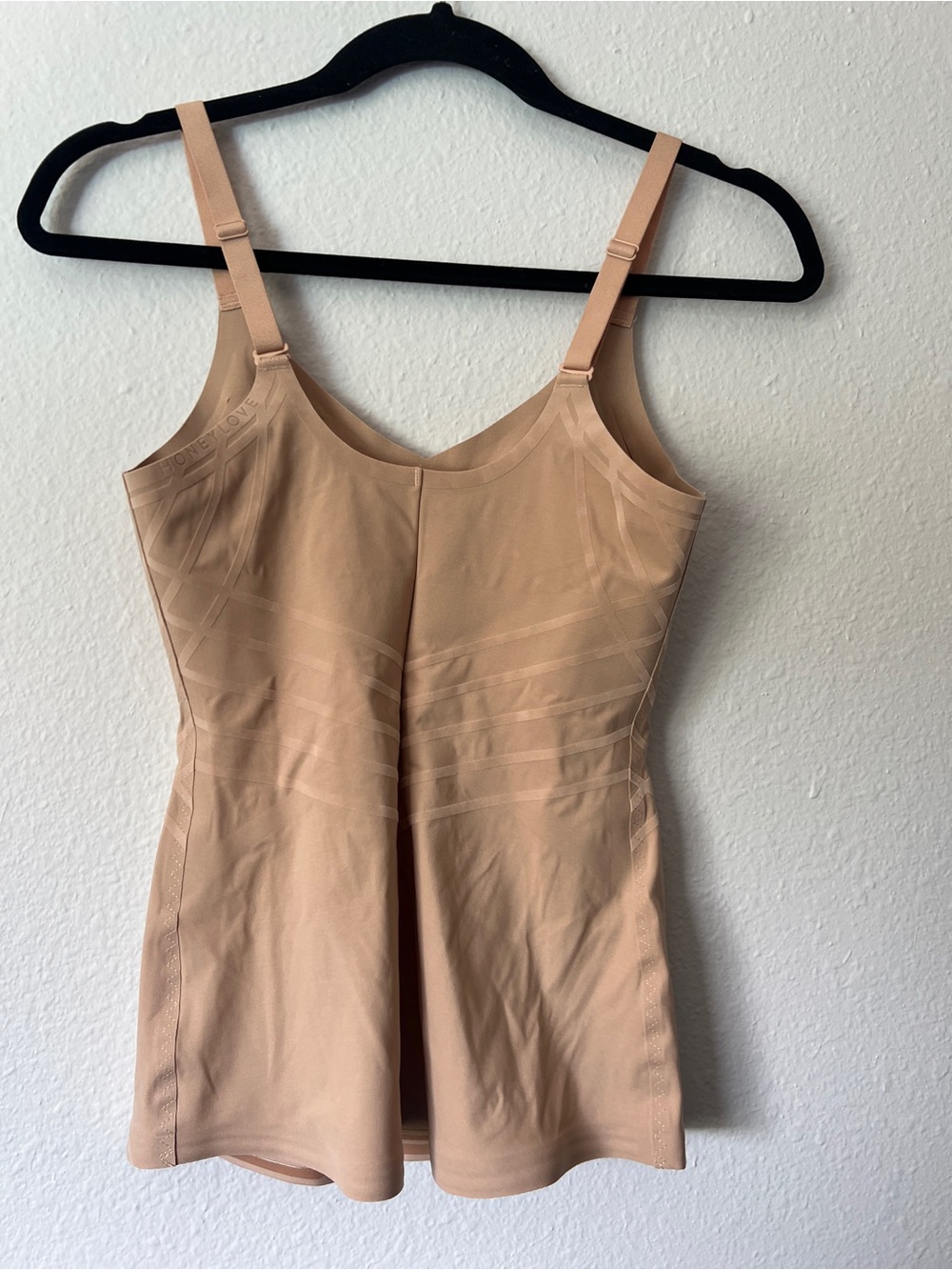 HoneyLove silhouette cami tank medium tan camisole - Picture 4 of 4